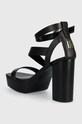 Παπούτσια Δερμάτινα σανδάλια DKNY Ilisa K1447608.BLK μαύρο