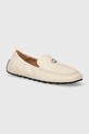 Coach mokasyny skórzane Ronnie płaski beżowy CP918.CHK