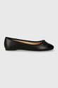 Coach balerini de piele Abigail CS066.BLK negru SS24