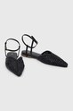 Patrizia Pepe balerini de piele 2Z0013.L109.K103 negru SS24