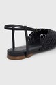 Patrizia Pepe balerini de piele negru 2Z0013.L109.K103