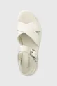 white Timberland leather sandals London Vibe