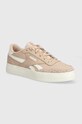 Reebok Classic sneakers Court Advance plată roz 100074335
