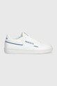 Кроссовки Reebok Classic CLUB C 85 имитация натуральной кожи белый 100074445