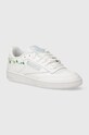 Кожаные кроссовки Reebok Classic Club C 85 кожа с покрытием белый 100202092