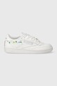 Кожаные кроссовки Reebok Classic Club C 85 100202092 белый SS24