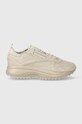 Reebok Classic sneakersy skórzane Classic Leather 100074381 beżowy SS24