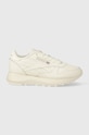 Кожаные кроссовки Reebok Classic CLASSIC LEATHER 100074459 бежевый SS24