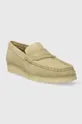Clarks Originals leather loafers Wallabee Loafer beige