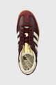 Kožené tenisky adidas Originals Samba OG burgundské ID0477