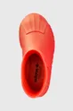 pomarańczowy adidas Originals kalosze Adifom Superstar Boot W