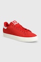 Tenisky adidas Originals Stan Smith CS W semišová koža červená IE0446