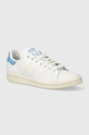 Kožené tenisky adidas Originals Stan Smith W plochá bílá IE0467
