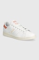 adidas Originals sneakersy skórzane Stan Smith W płaska biały IE0468