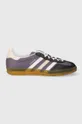 violet adidas Originals leather sneakers Gazelle Indoor W Women’s