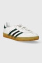 adidas Originals sneakers din piele Gazelle Indoor W IE2957 alb SS24