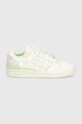adidas Originals sneakersy skórzane Forum Low CL W IG1427 biały SS24