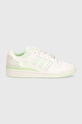 adidas Forum Low CL Cloud White / Semi Green Spark / Cloud White IG1427 bianco SS24