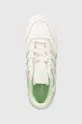 alb adidas Originals sneakers din piele Forum Low CL W