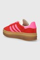Shoes adidas Originals suede sneakers Gazelle Bold W IH7496 red