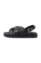 Bianco sandale de piele BIASILJE piele negru 11201355