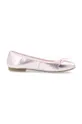 rózsaszín Bianco bőr balerina cipő BIAMADISON