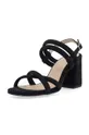 Semišové sandále Bianco BIACHARLENE čierna