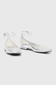 Twinset ballerine argento