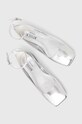 Scarpe Twinset ballerine 241ACT060.00995 argento