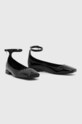 Twinset baleriny 241ACT060.00006 czarny SS24