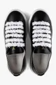 μαύρο Δερμάτινα αθλητικά παπούτσια Vanda Novak Grace