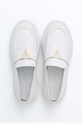 Vanda Novak mocasini de piele Kayla alb Kayla.White
