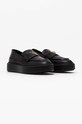Кожаные мокасины Vanda Novak Kayla Kayla.Deep.Black чёрный SS24