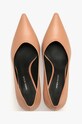 Vanda Novak tacchi in pelle Pola beige Pola.Dark.nude