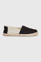 Espadrilky Toms Alpargata Rope 10019904 černá SS24