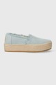 Toms espadrile Valencia 10019798 albastru SS24