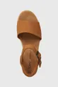 hnedá Nubukové sandále Toms Diana