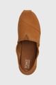 marrone Toms espadrillas in nubuck Alpargata