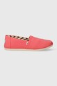 Espadrilky Toms Alpargata 10020672 ružová SS24