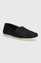 Toms espadrile Alpargata textil negru 10020665