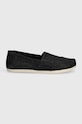 Toms espadrile Alpargata 10020665 negru SS25