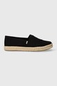 Εσπαντρίγιες Toms Alpargata Rope 2.0 10020687 μαύρο SS25