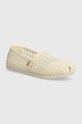 Espadrilky Toms Alpargata textilný béžová 10020662