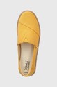 Toms espadrile Alpargata Rope 2.0 galben 10020694