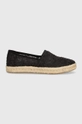 Espadrile Toms Alpargata Rope 2.0 črna