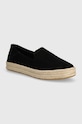 Toms espadrile Carolina textil negru 10020690