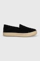 Toms espadrile Carolina 10020690 negru SS24