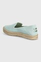 Obuwie Toms espadryle zamszowe Carolina 10020686 turkusowy