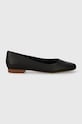 Toms balerini de piele Briella 10020813 negru SS24