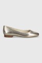 Toms balerini de piele Briella 10020828 aur SS24